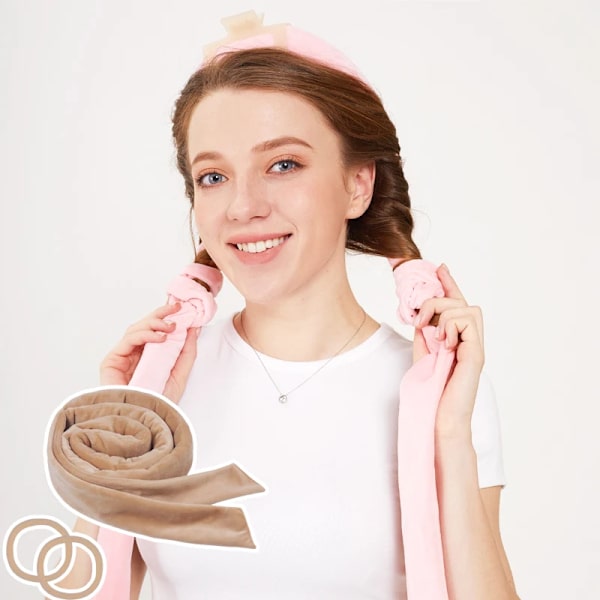 Curling Rod Headband No Heat Hair Curlers Lazy DIY Hair Rollers Sleeping Soft Curl Bar Wave Formers Hair Tools Styling