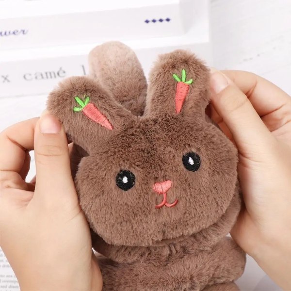 New Cartoon Rabbit Winter Warm Earmuffs Fashion Plush Thick Soft Ear Cover Ear Protection Warmth Ear Muffs For adult Kids