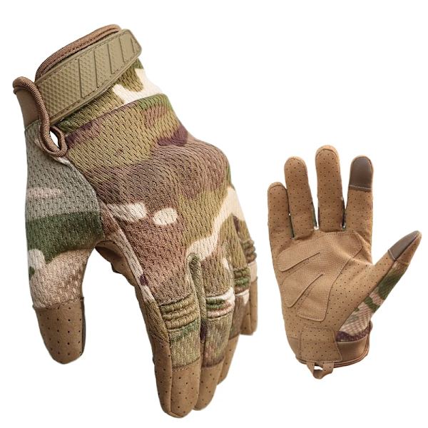 Men Riding Gloves Cycling Bike Full Finger Motos Racing Gloves Antiskid Screen Touch Outdoor Sports Tactical Gloves Protect Gear
