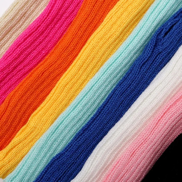 Y2K Women Long Fingerless Gloves Female Glove Lolita Kawaii Mitten Winter Warmer Knitted Arm Sleeves Girls Punk Gothic Gloves