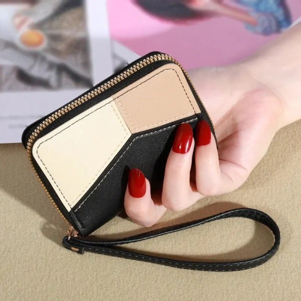2023 New Small Wallet Women's Short Zipper Handbag Personalized Student Cute Mini Fashion Wallet Zero Wallet