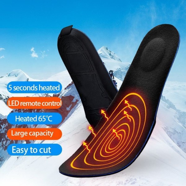 Winna Thermal Heated Insoles Unisex Wireless Remote Control Rechargeable Insole