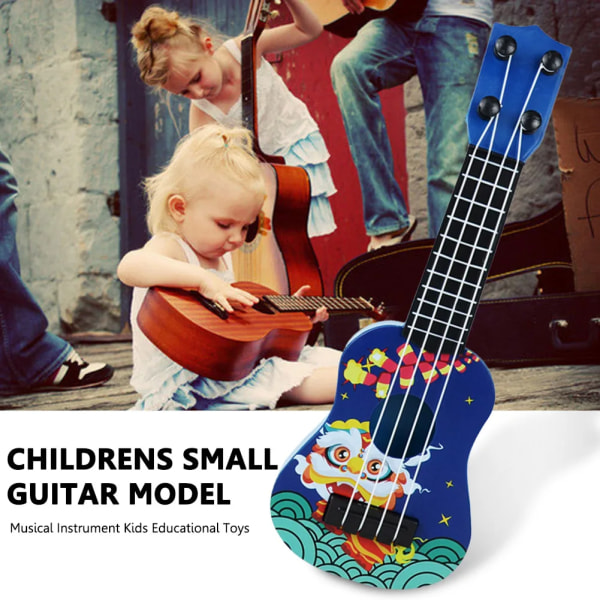 21 inch Mini 4 String Ukulele Guitar Instruments Guitarra Ukulele for  Beginners Kids Children Musical Gift Early Education Toys
