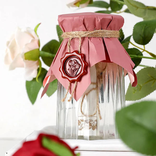 Wax Seal Stamp Shape Fixer DIY Round Hand Account Envelope Handicraft Production Fixer Holder Lacquer Seal Rings Accessories