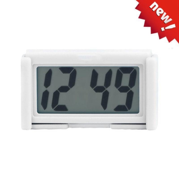 Digital LCD]Electronic Clock Date Time Calendar Table]Car Dashboard Small Clock-