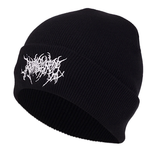 Personlighet Broderi Mössor Hatt Män Kvinna Mode Vinter Varm mössa Stickade Mjuka Kepsar Ben Skidor Skullies ullhattar gorras