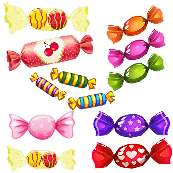 Three Ratels CHT26 Sweet colored candy kitchen decoration Decal interesting mobile phone laptop sticker