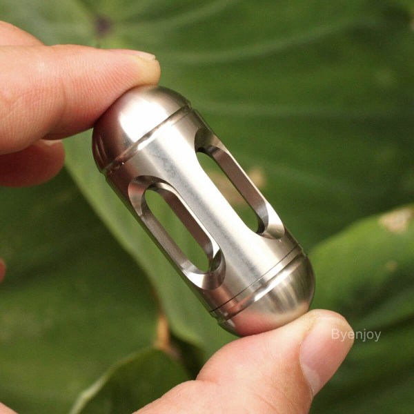 Stainless Steel Clicker Click Balance Ball Hand Fidget Decompression EDC Toy