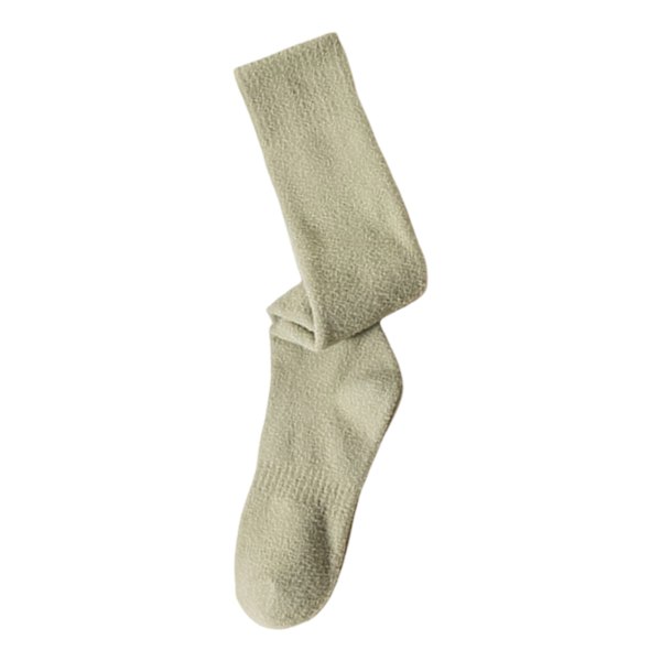 3pairs  Stockings Fashionable New Pattern Simple Solid Color Thickened Warm Autumn