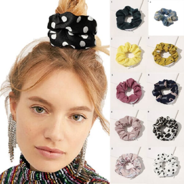 Novelty Hair Ropes Ring Ties With Zip Women Multicolor Scrunchies Rubber Band