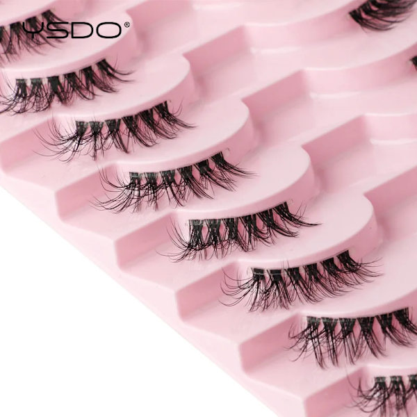 New Half Eyelashes Multipack 3D Mink Eyelashes Natural Long Hair False Lashes 100% Dramatic Thick Cilios Lashes Lifelike