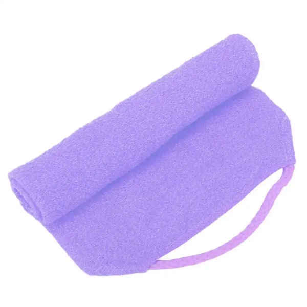 Exfoliating Rubbing Bath Towel Washcloth Elastic Shower Body Scrub Cleaning Massage Bath Towel Strap Body Washing Clean Towel