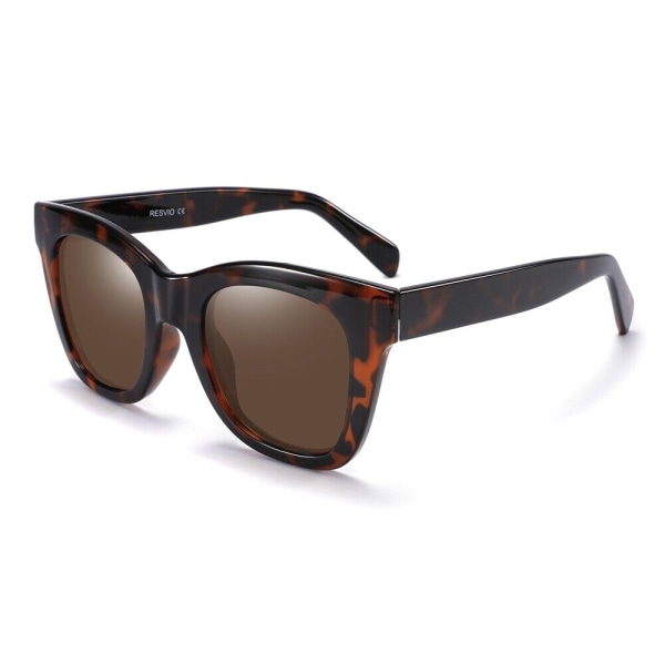 Womens Polarized Sunglasses UV400 Oversized Square Frame Protection Lens Shades