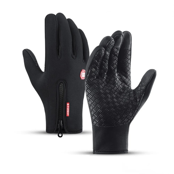 2023 Winter Warm Touchscreen Men's Gloves Sports Fishing Waterproof Ski Army Bike Snowboard Skis Skid Zipper Ladies Gloves