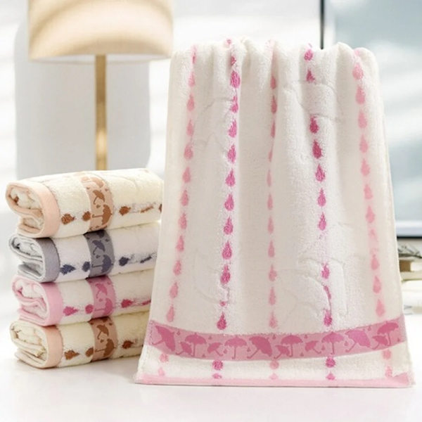 Cotton Baby Towels Kids Face Towel Feeding Hand Face Washcloth Bath Towel Burp Cloths for Children Adults Bathroom Towel 35*75cm