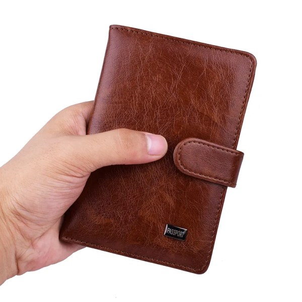 Travel Hasp Passport Holder Cover Leather Wallet Women Men Passports For Document Pouch Cards Case   ҧݧ اܧ   ߧ    ѧ