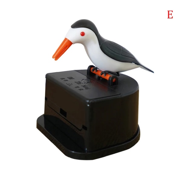 1Pcs Cute Bird Toothpick Dispenser Gag Gift Cleaning Teeth High Quality Material Automatic Bird Toothpick Box