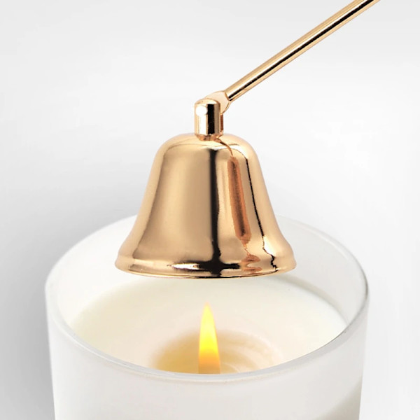 Candle Snuffer Tool Long Handle Bell Extinguisher Accessory Putting Out Extinguish Candle Wicks Accessories Stainless Steel