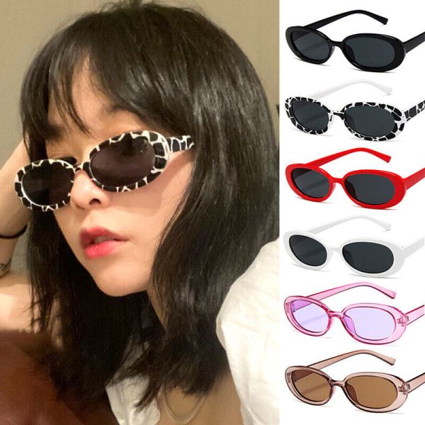 Shades Women Sunglasses Goggles Small Oval Outdoor Brand Designer Sun Glasses