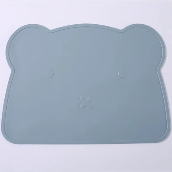 Silicone Insulation Mats, Creative Coasters, Leak-proof Mats, Table Mats, Western Food Mats. Children Bear Placemats