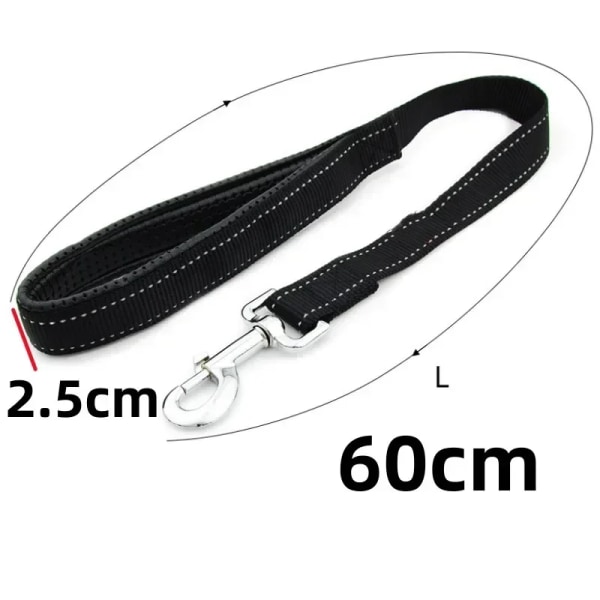 Ropes Traction Leashes for Dogs Dog Dogs Reflective Chain Leash Leash Leashes Nylon Pet Handle Short Dog Dog Walking Comfortable