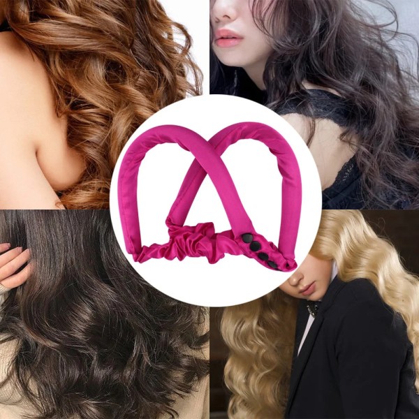 Heatless Curling Rod Headband No Heat Hair Curlers Ribbon Hair Rollers Sleeping Soft Curl Bar Wave Formers Hair Styling Tool New