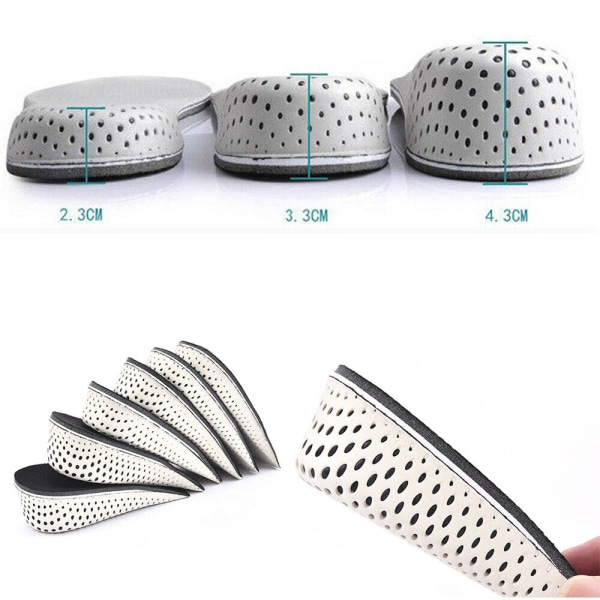 Air Cushion Invisible Height Increase Insole Shoe Inserts Heel Lifts Pads Taller