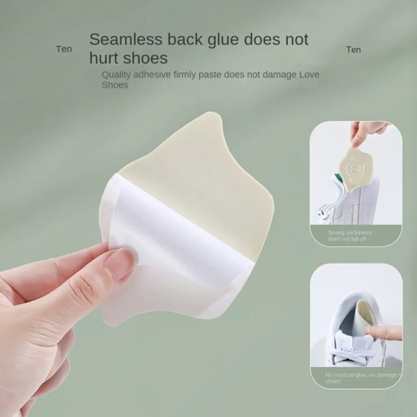 2PCS/Set Insoles for Shoes Patch Heel Pads for Sport Shoes Adjustable Size Antiwear Feet Pad Insole Heel Protector Back Sticker