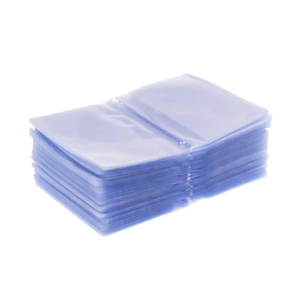 Semi Transparent Card Holder Inside Bag PVC Waterproof Folded ID Credit Bank Name Business Card Pockets Inner Pages Office Suppl