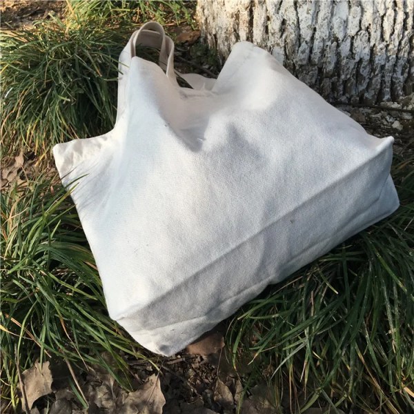 10 pieces/lot  Beige blank canvas bag  cotton tote bag  DIY calico bag blank cotten bags durable and suitable for silkscreening
