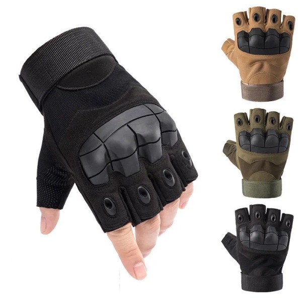 Half Finger Men's Gloves Outdoor Military Tactical Gloves Sports Shooting Hunting Airsoft Motorcycle Cycling Gloves