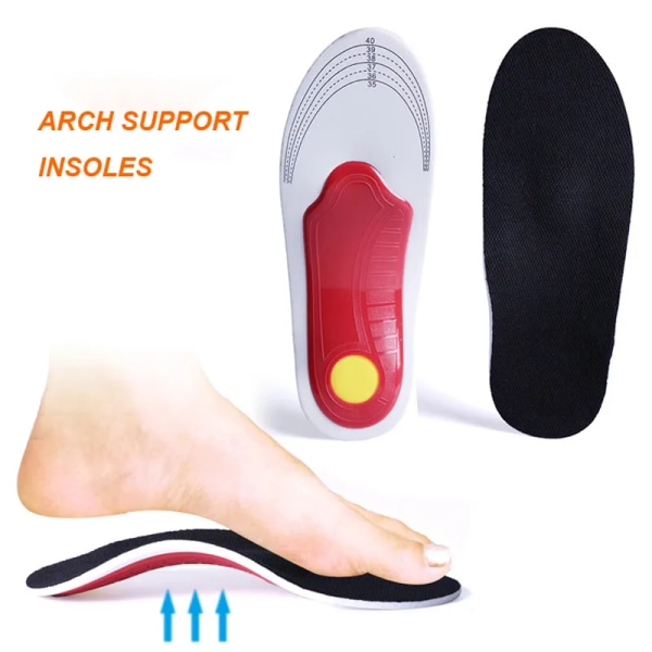 Orthotic  Arch Support Insoles 3D high Arch Support Flat Feet For Women Men orthopedic Foot Pain Pad