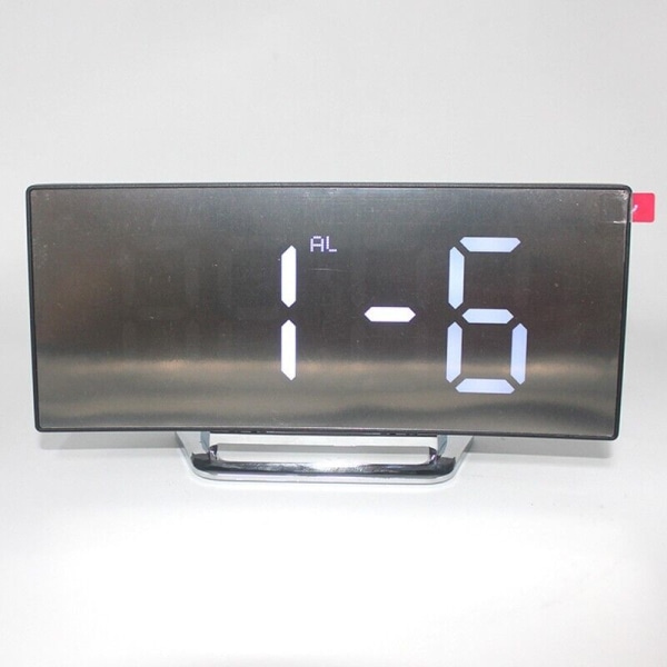 Digital alarm clock LED projection alarm clock temperature alarm USB projector radio clock DE-