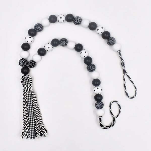 Curtain Tie Window Rope Bead Backstiebacks Holdbacks Drapery Straps Panels Holder Holdback Tieback Belt Ties Halloween Wooden
