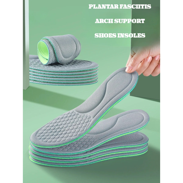 Arch Support Insoles for Feet Memory Foam Non Slip Shoe Pads Plantar Fasciitis Relief Orthopedic Shoes Insole Comfort Inserts