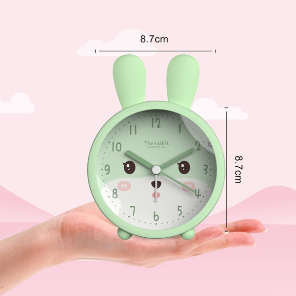 Practical Kids Alarm Clock Desk Bedside Desk Clock Modern Simple Desktop