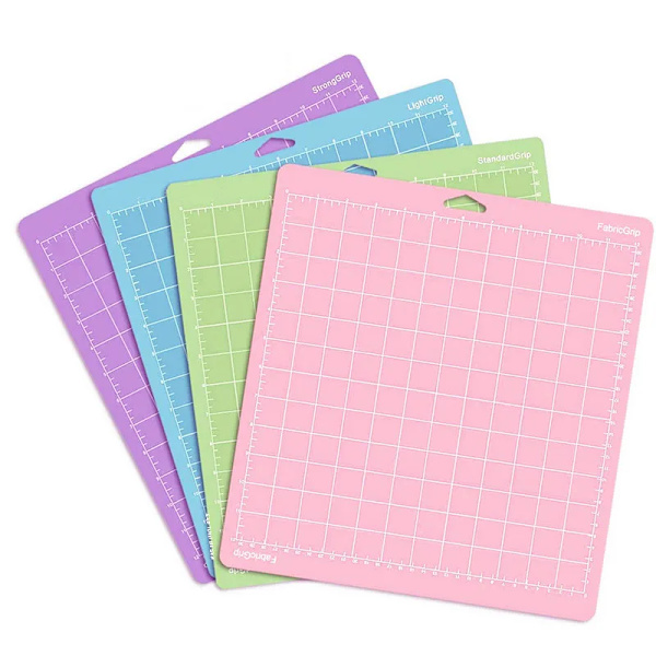 1Pcs New Mixed Color Engraving Machine Base Plate Cutting Mat for Cricut/cameo 4 with Adhesive Pvc Cutting Mats 33X35Cm