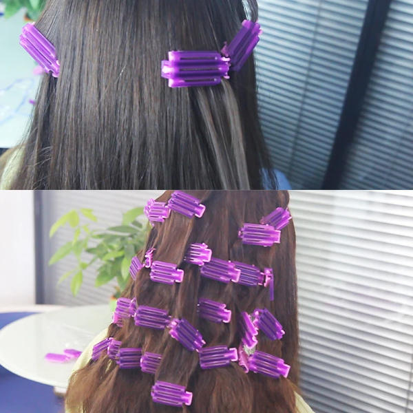 20pcs Reusable Perm Hair Clip Corn Hair Curl Rod Wave Hair Fluffy Clamps Hairdressing DIY Curler Styling Tools Formers Flexible