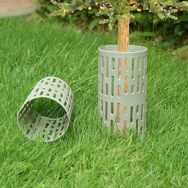 Adjustable Tree Trunk Protector Flexible Plastic Sapling Guard Hollow Fence Guard Cover Plant Protection Tool Garden Accessories