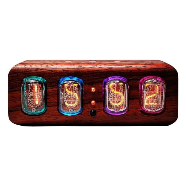 Bluetooth Clock IN12 Glow Tube Clock Nixie Clock 4-Digit Electronic Alarm Clock