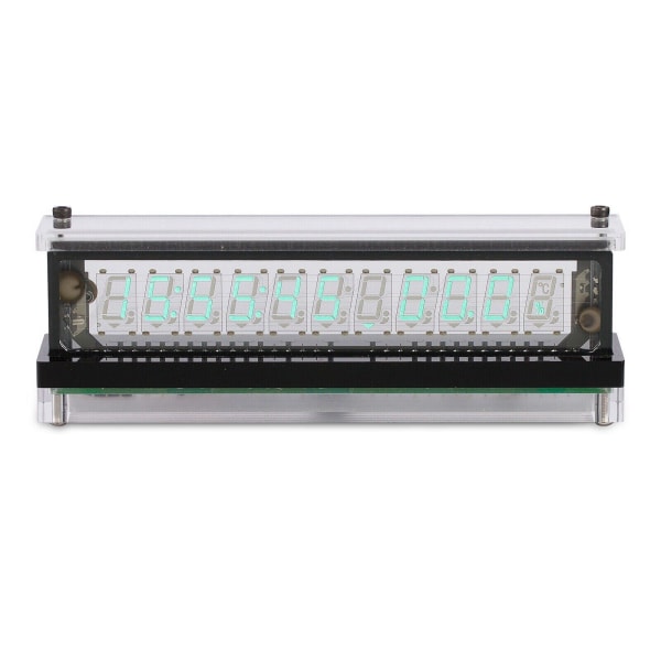 Retro VFD Tube Clock Large Display Home Desktop Decor Clock Ref Nixie Tube