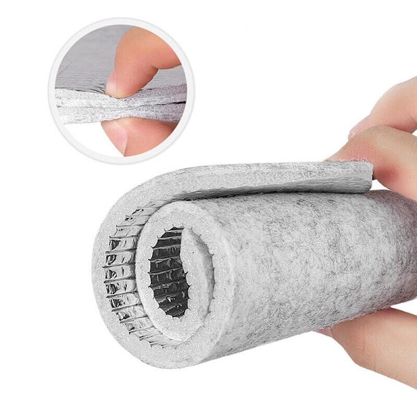 1Pair Aluminum Foil Insoles Winter Warm Summer Cool Wool Shoe Pads Insert ^/t