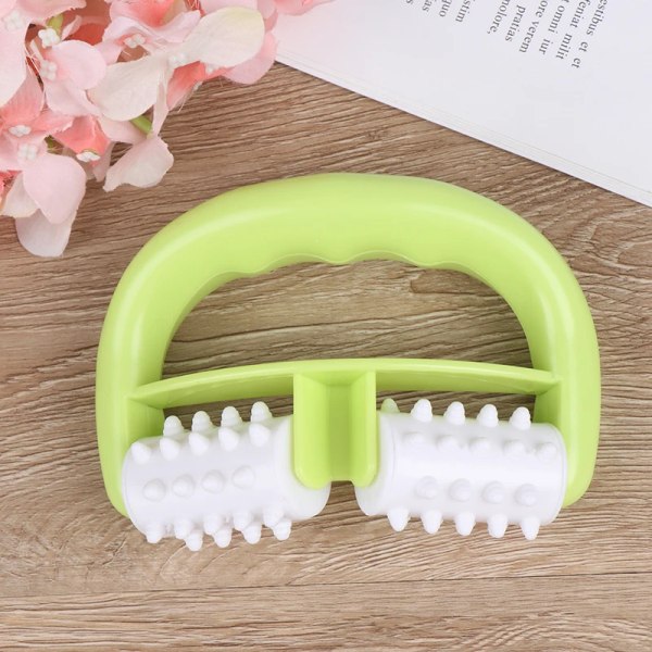 Massage Handle Cell Roller Massager Mini Wheel Ball Slimming Body Leg Foot Hand Neck Fat Cellulite Control Pain Relief Roller