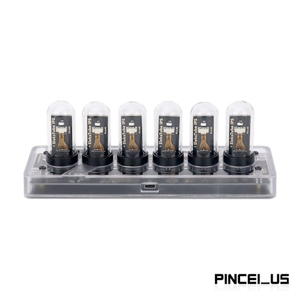 Eleksmaker Elekstube IPS PR2 RGB Nixie Tube Clock with WiFi & Bluetooth Function