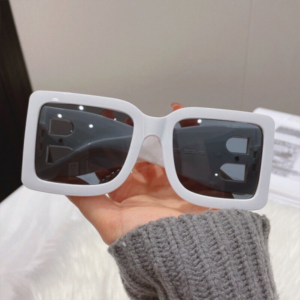 Women's Sunglasses UV Protection Large Rim Sunglasses Slimming Internet-Famou