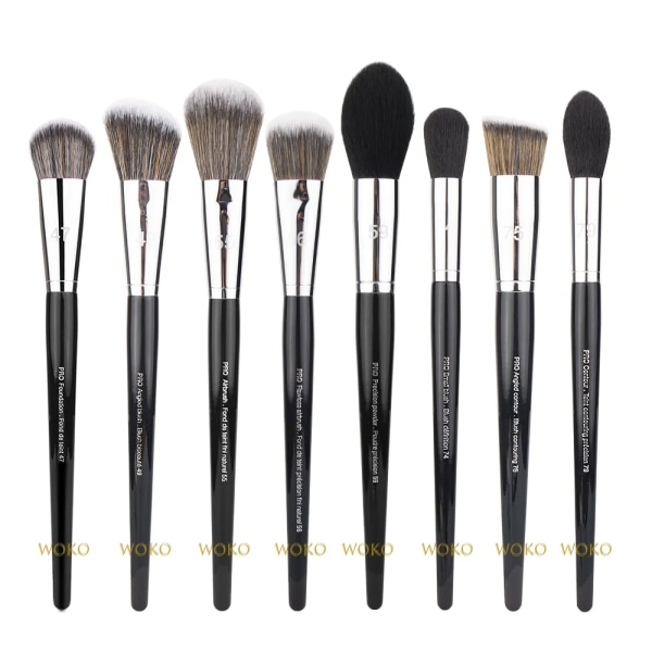 Foundation Blush Flawless Airbrush Precision Powder Contour Makeup Brushes Profession High Quality Synthetic Hair Makeup Tool