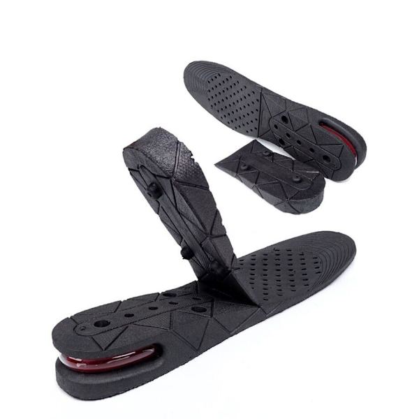 Men Women Invisible Height Increase Insoles Heel Lift Taller Shoe Inserts Pad US