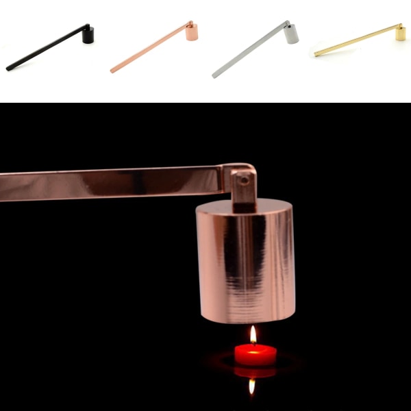 Candle Extinguisher Wick Snuffer Accessory with Long Handle for Putting Out Nest Candles Flame Candle Making Scented Candles