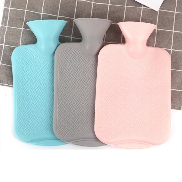 Large Capacity 2000ml Water Injection Hand Warmer Thickened Rubber Thick Hot Water Bottles Portable Winter Hand Feet Warmer Bag
