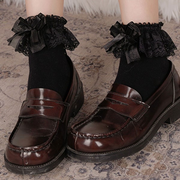 2pairs Womens Hosiery Socks Role-Playing Stockings Halloween Ankle Socks Comfortable